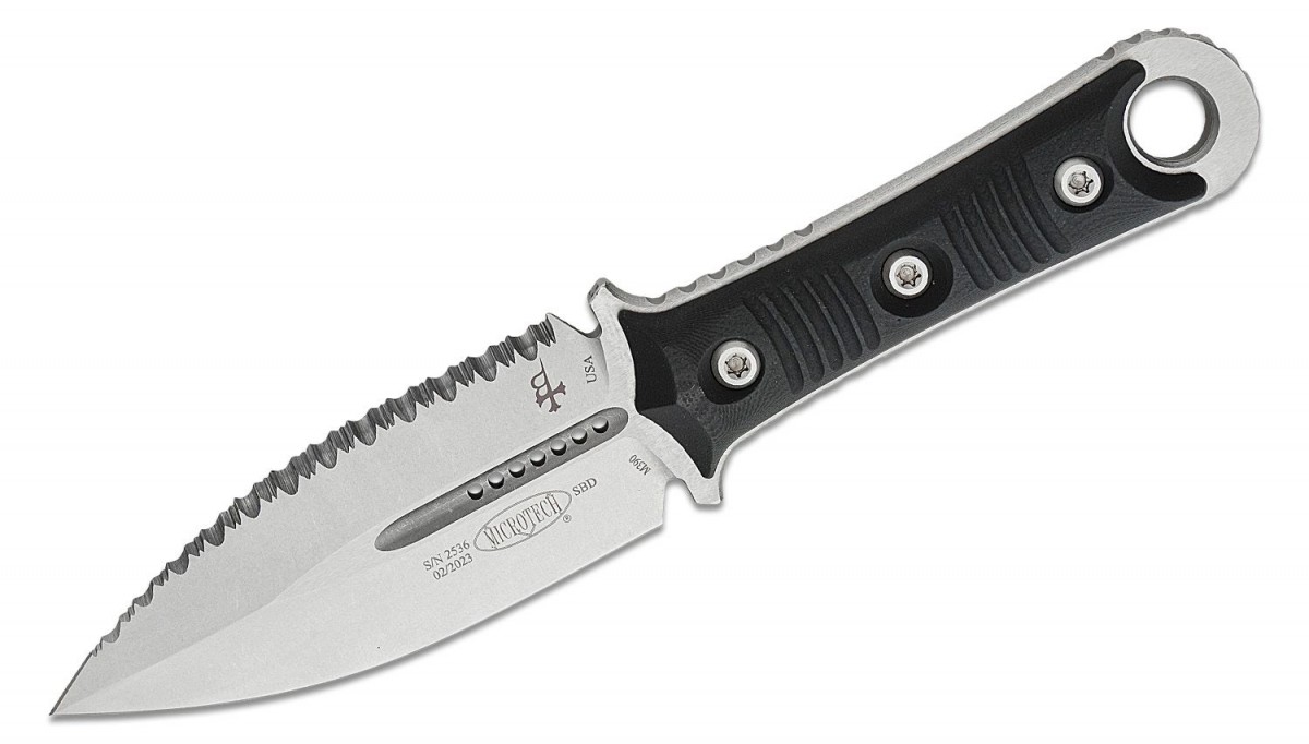 Microtech/Borka Blades 201-12 SBD Fixed Blade Knife 4.375