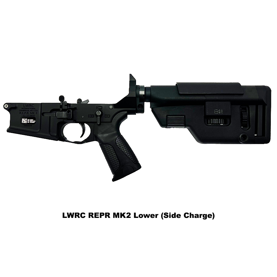 LWRC REPR Lower | LWRC REPR MK2 Lower Receiver (Side Charge) - XGAguns.com