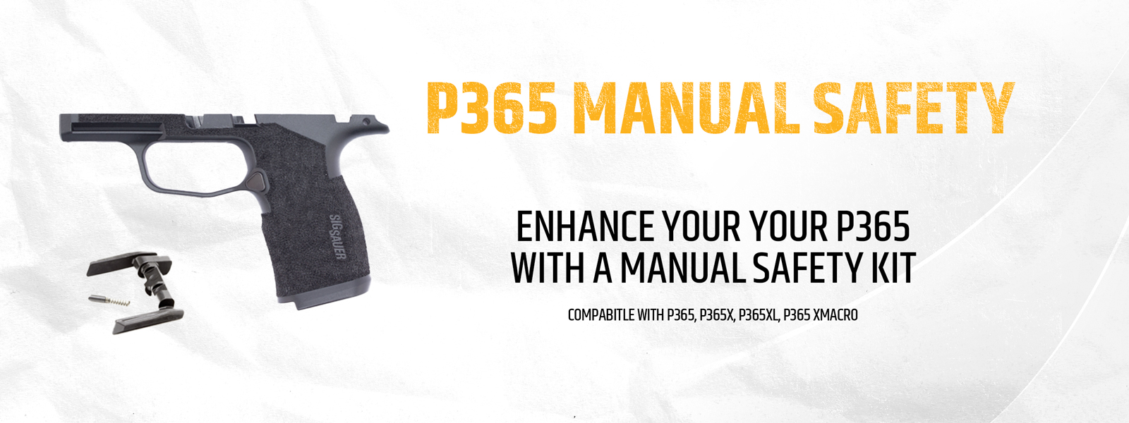 Sig Sauer P365 Manual Safety Kit