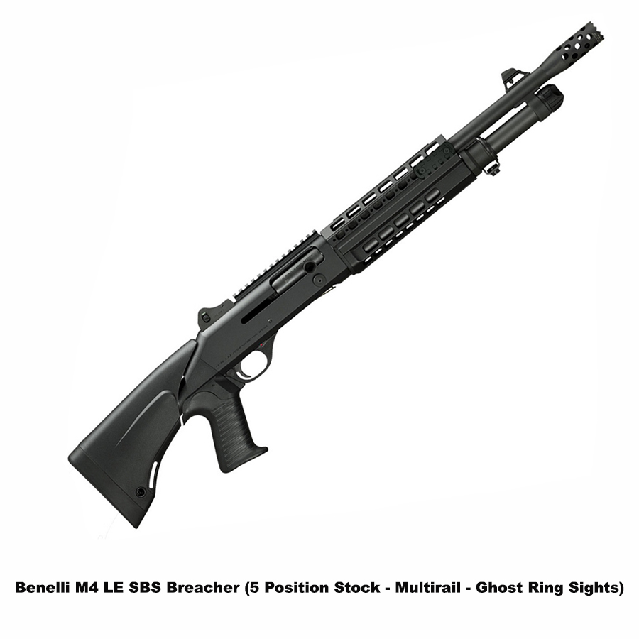 Benelli 11734 | Benelli M4 LE SBS Breacher (5 Position Stock