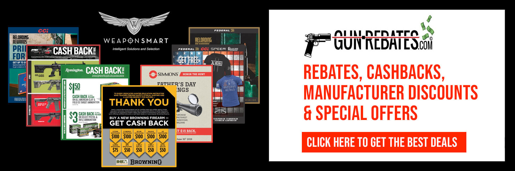 Gun Rebates Banner