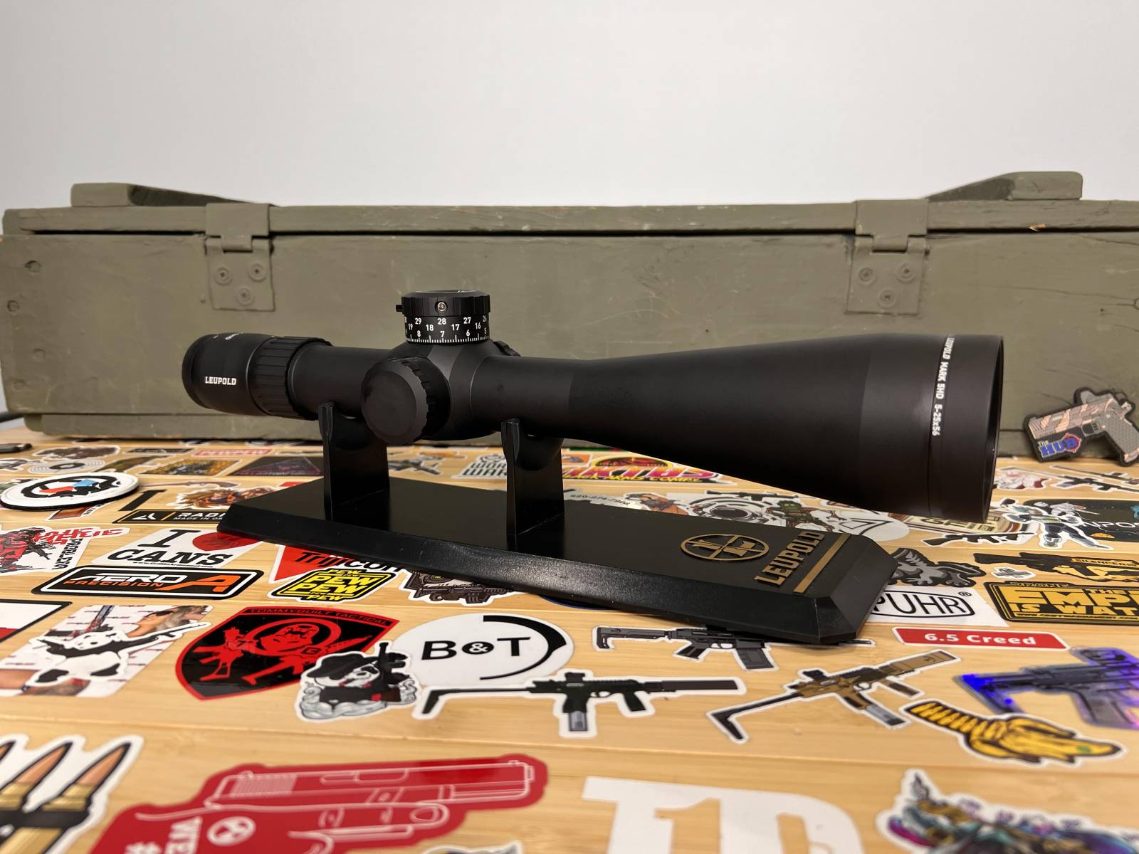 Leupold 171777 Mark 5HD M5C3 5-25x56mm Obj 20.50-4.20 ft @ 100 yds