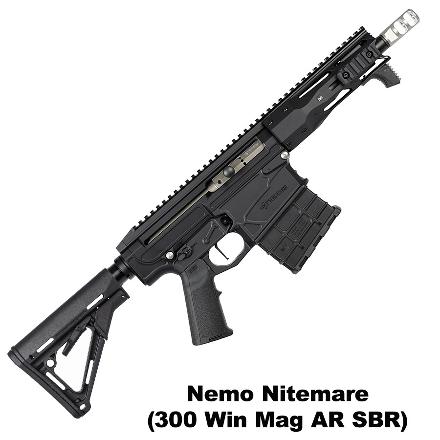 NEMO Nitemare SBR | NEMO OMEN Nitemare 300 Win Mag AR (SBR) : Sale