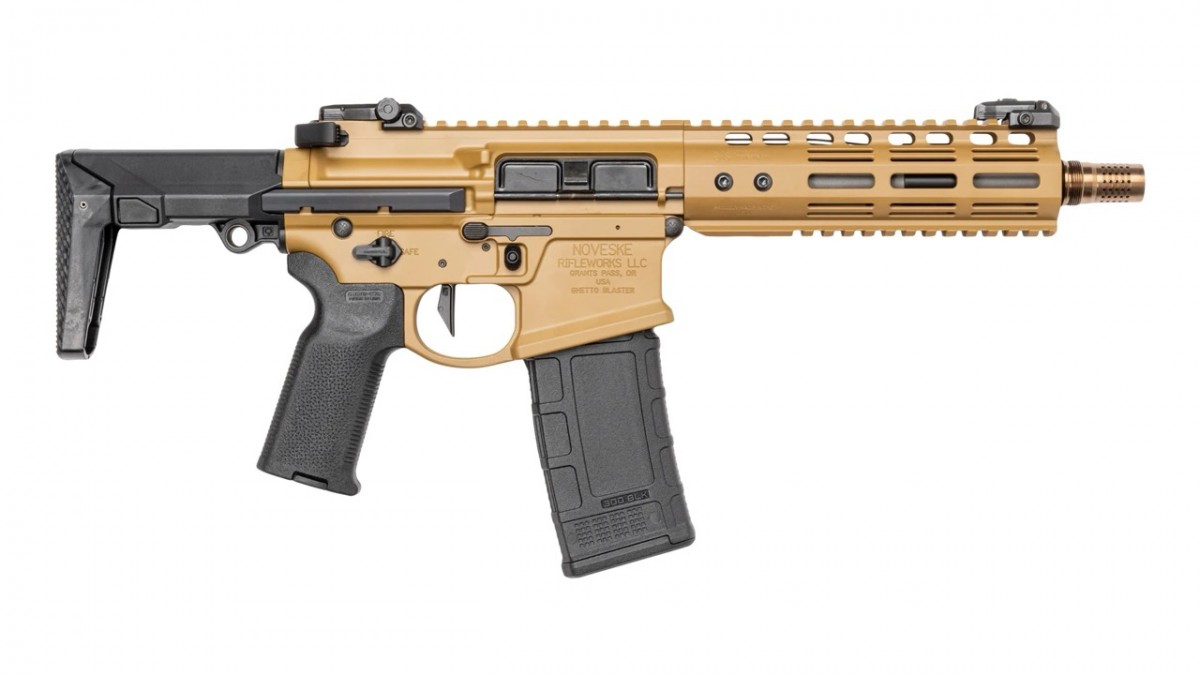Noveske Ghetto Blaster Tiger Eye Brown 300 BLK | Piece of Mind