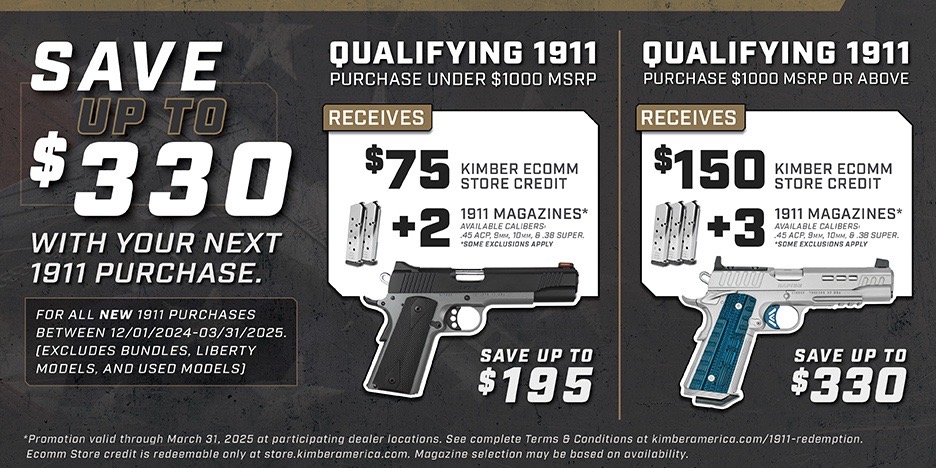 Kimber 1911 Winter Redemption