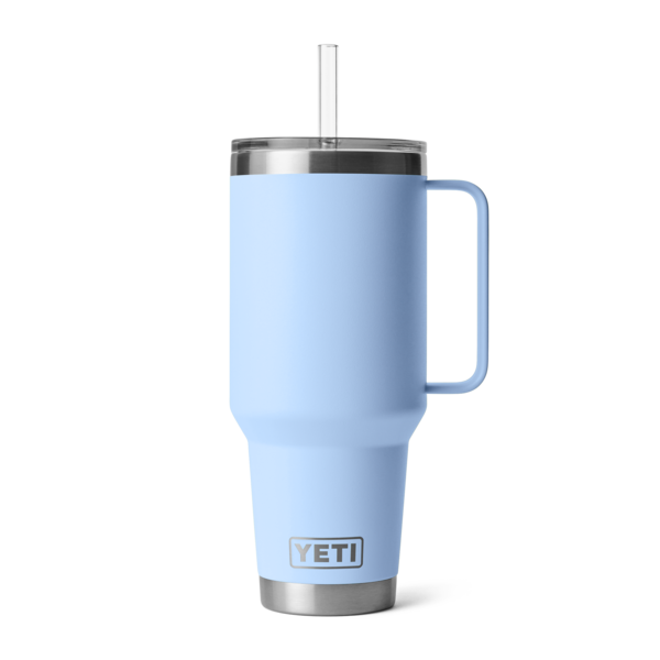 Rambler 42 oz Straw Mug Big Sky Blue | Gradys Great Outdoors