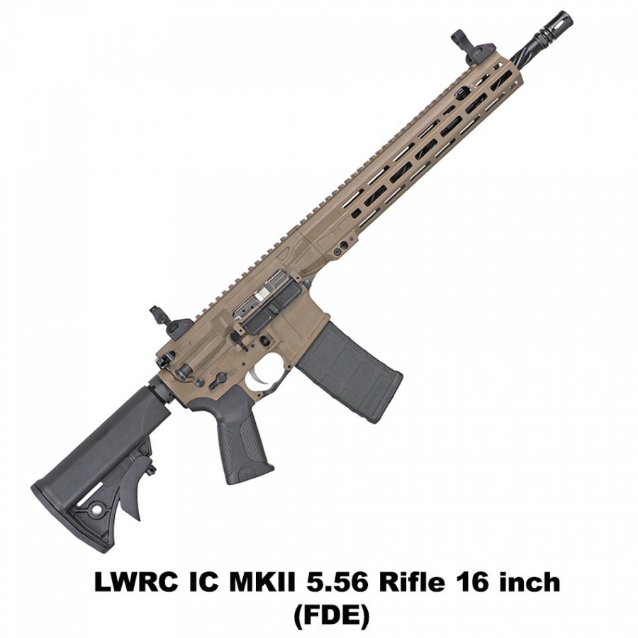 LWRC IC MKII FDE | LWRC IC MKII 5.56 Rifle 16 inch (FDE) : Sale