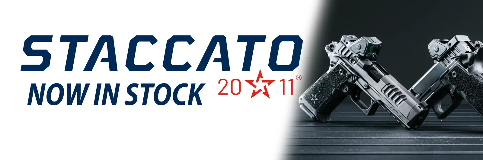 TCGuns Main Pg Banner - STACCATO