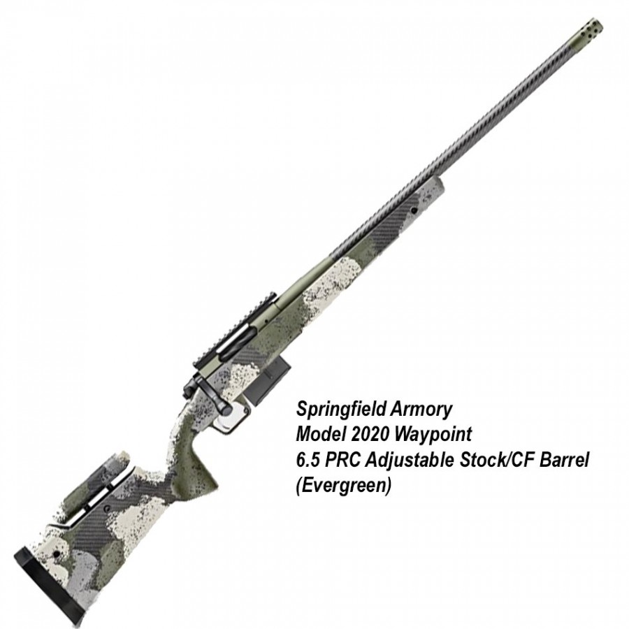 Springfield Armory Model 2020 Waypoint 6.5 PRC Adjustable Stock/CF ...