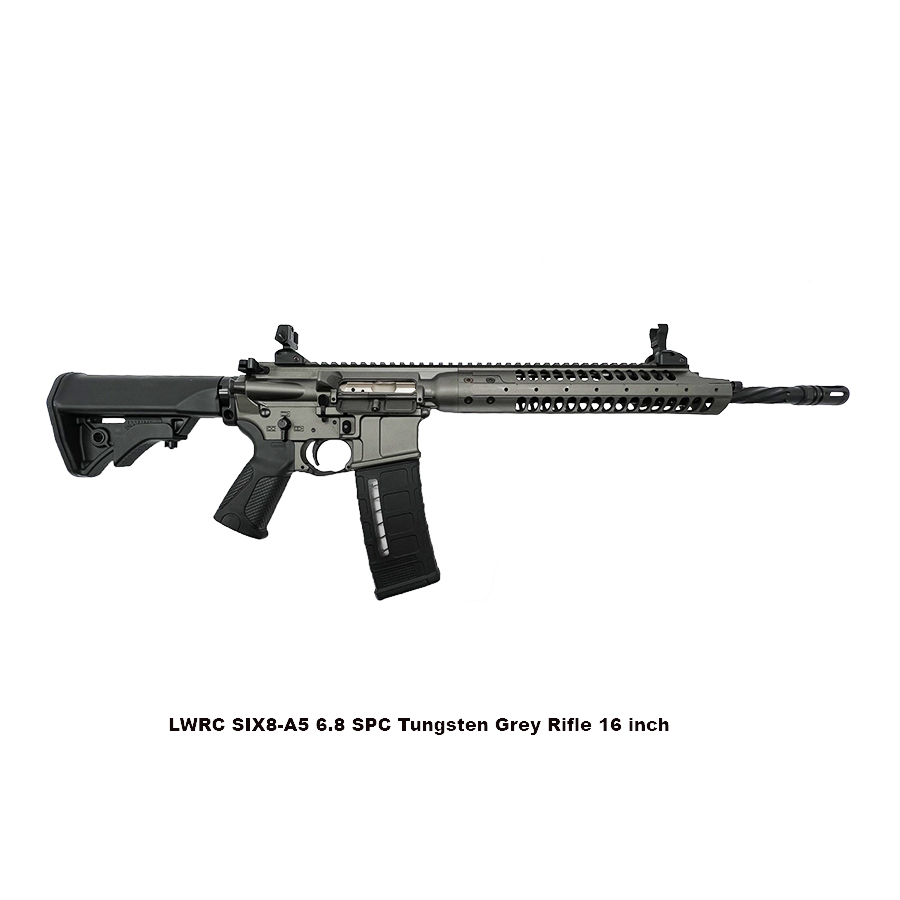LWRC SIX8 A5 (Tungsten) | LWRC SIX8-A5 6.8 SPC Rifle 16 inch