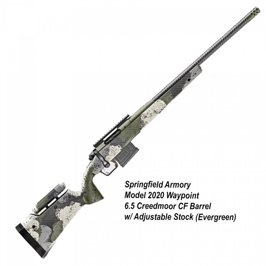 Springfield Armory Model 2020 Waypoint 6.5 Creedmoor CF Barrel w ...