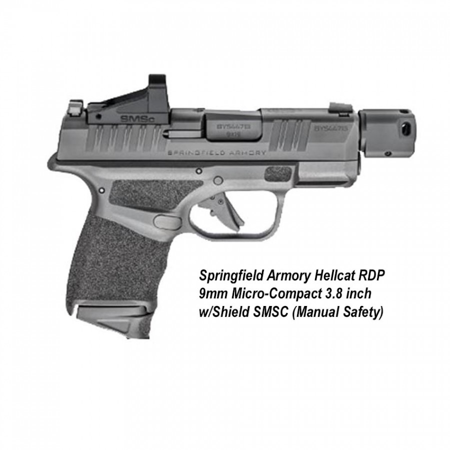 Springfield Armory Hellcat RDP w/ Shield SMSx Reflex and Safety ...