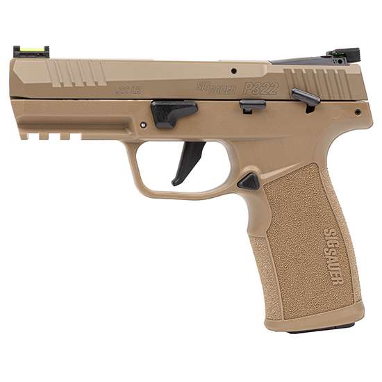 Sig Sauer P322 Tacpac 22LR 4" 20Rd Optic Ready Coyote-img-1