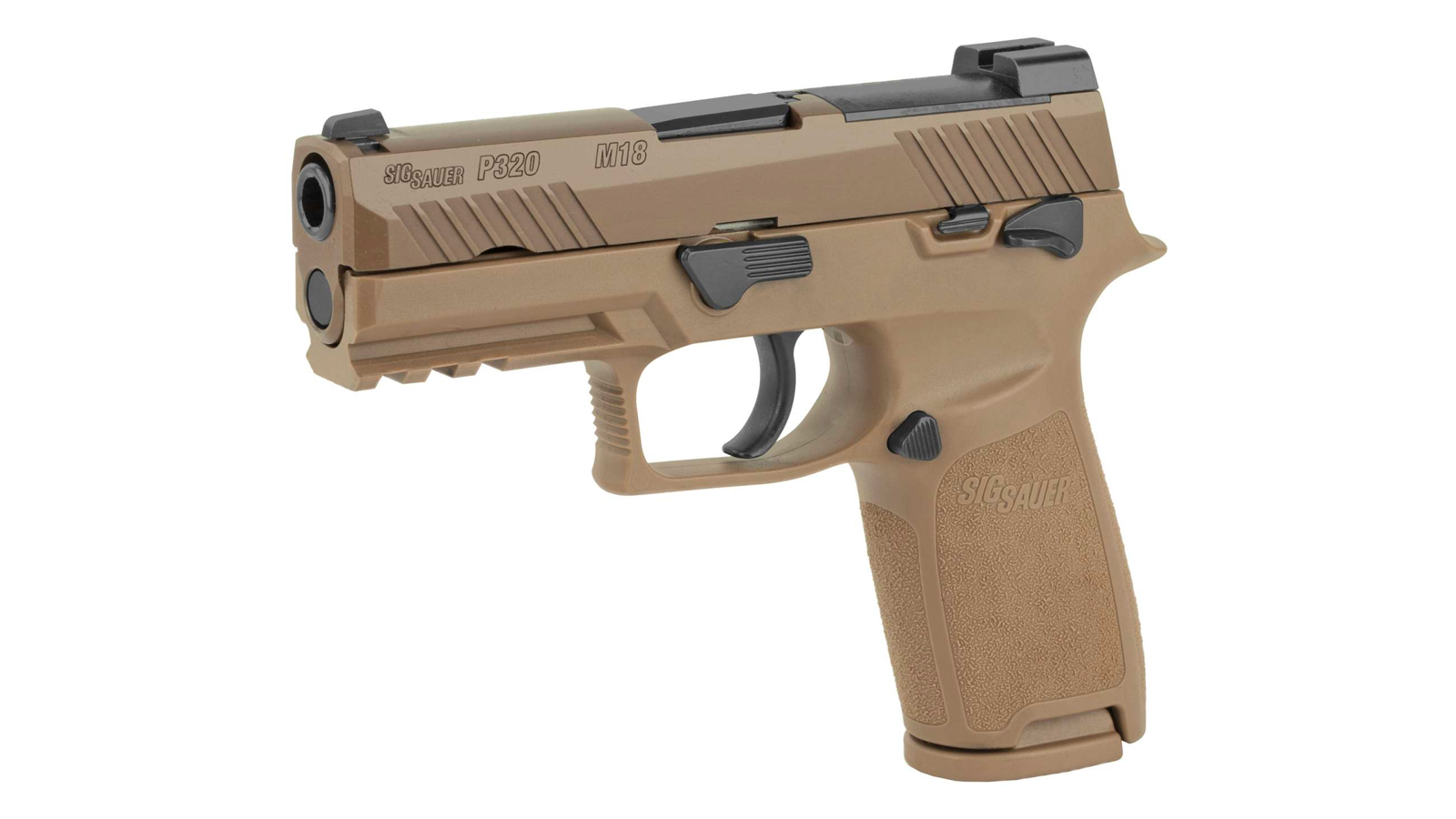 Sig Sauer  P320 Carry MA Compliant 9MM 3.9" Manual Safety 10 Round, Coyote-img-2