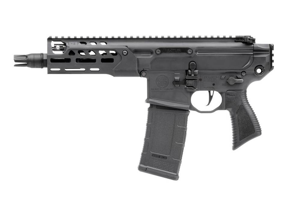 Sig Sauer MCX Rattler LT Pistol, 300 Blackout 6.75" Barrel, Black-img-0