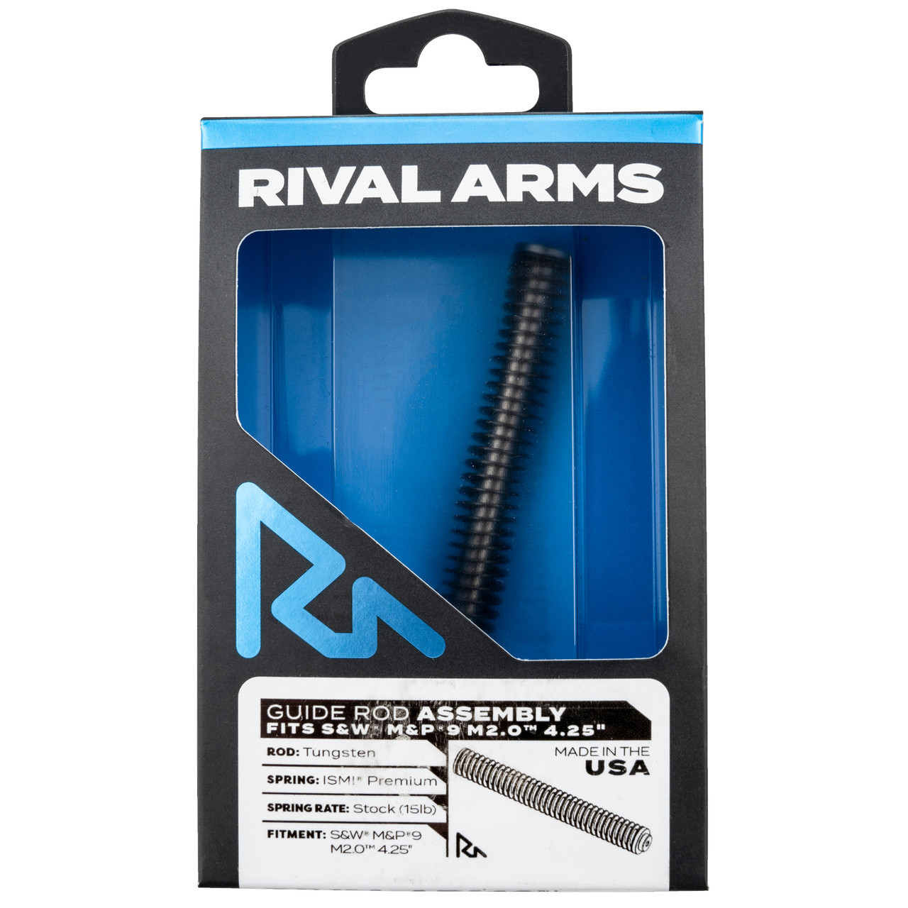 Rival Arms S&W M&P 9 4.25" Guide Rod Assembly Tungsten-img-0