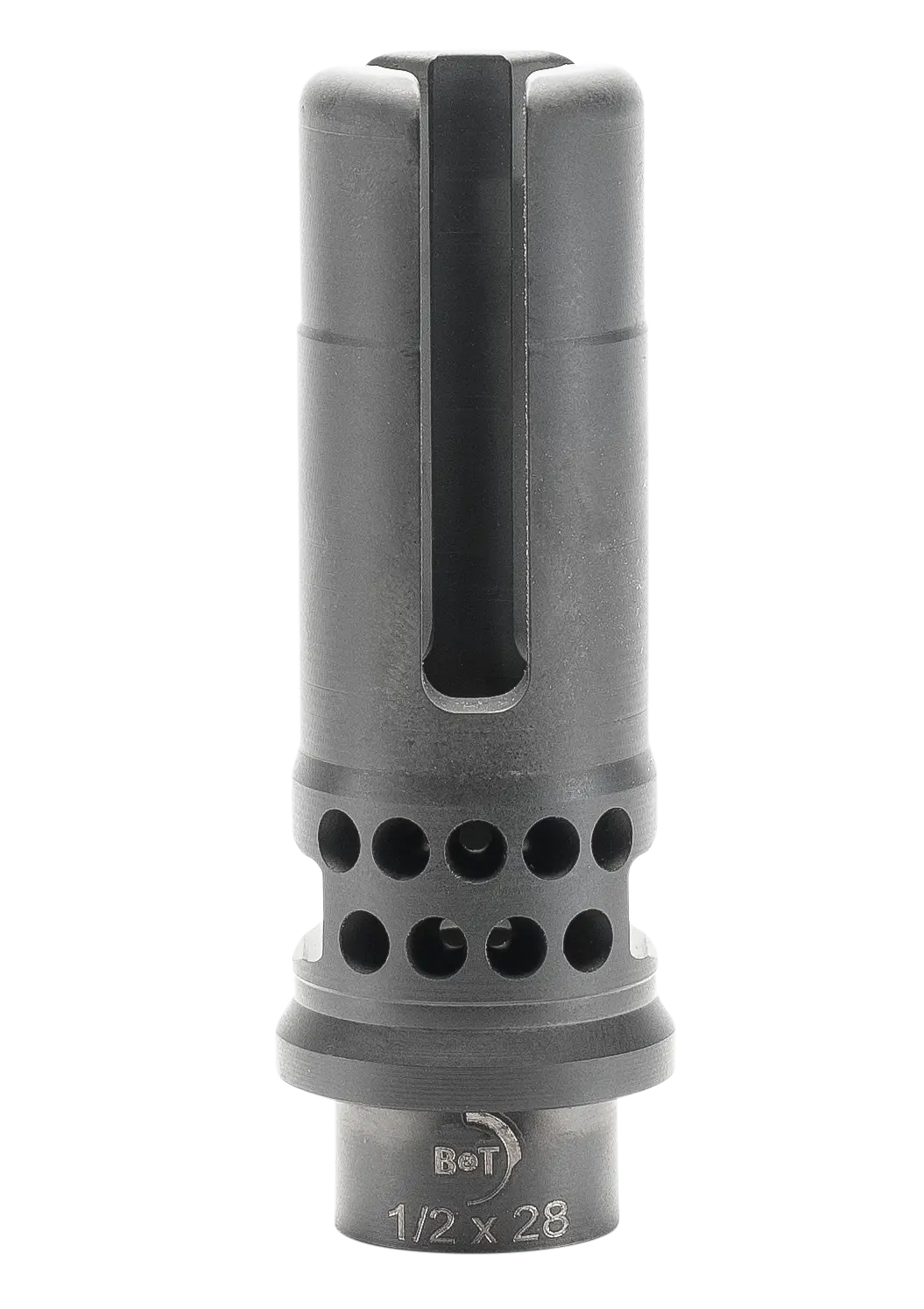 NEW! BLACK 7075 Aluminum Compact Low Concussion 1/2x28 Muzzle Brake